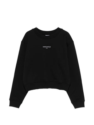 Maison Kitsuné cropped sweatshirt