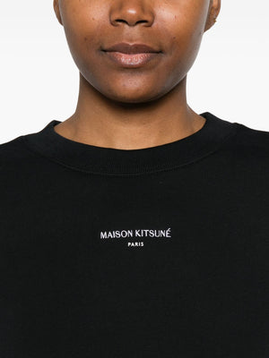 Maison Kitsuné cropped sweatshirt