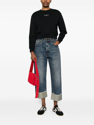Maison Kitsuné cropped sweatshirt