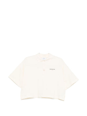 Maison Kitsuné Oversized cotton polo shirt