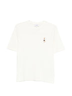 تيشيرت قطني مطرّز بشعار Maison Kitsuné Dressed Fox