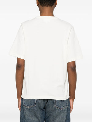 Maison Kitsuné Dressed Fox embroidered cotton t-shirt
