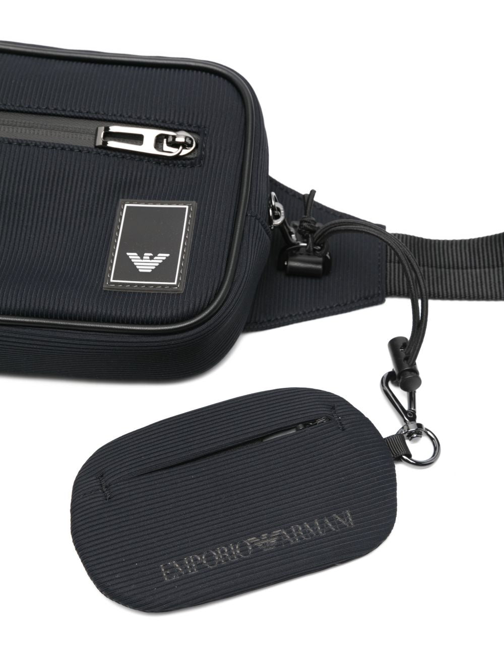 حقيبة الخصر من النايلون للسفر Emporio Armani