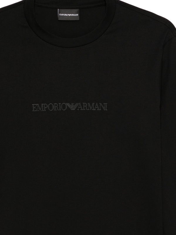 Emporio Armani T-shirts and Polos Black