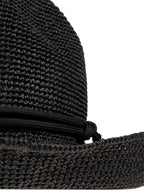 Emporio Armani Natural Cord Sun Crochet Hat