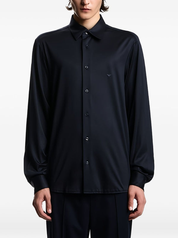 Emporio Armani Shirts Blue