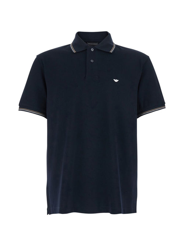 Emporio Armani T-shirts and Polos Blue