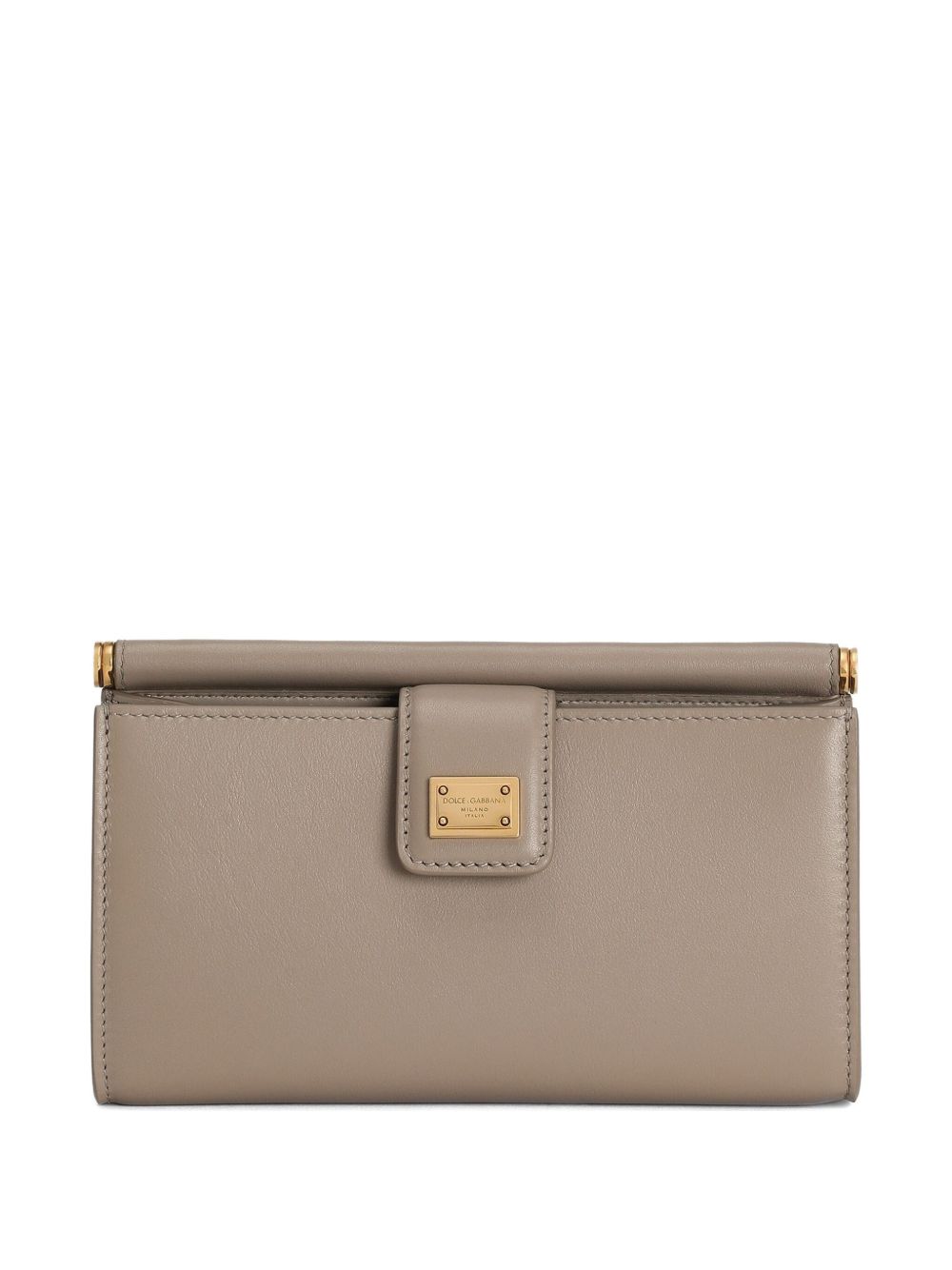 Dolce & Gabbana Phone Bag In Plongé Calfskin