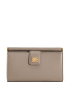 Dolce & Gabbana Phone Bag In Plongé Calfskin
