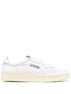 Autry MEDALIST LOW SNEAKERS IN WHITE LEATHER