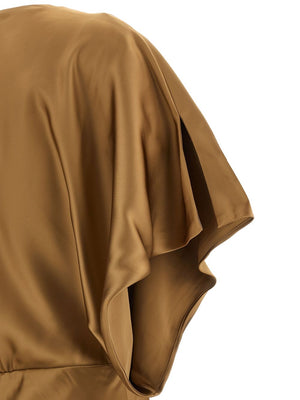 Norma Kamali Dresses Camel