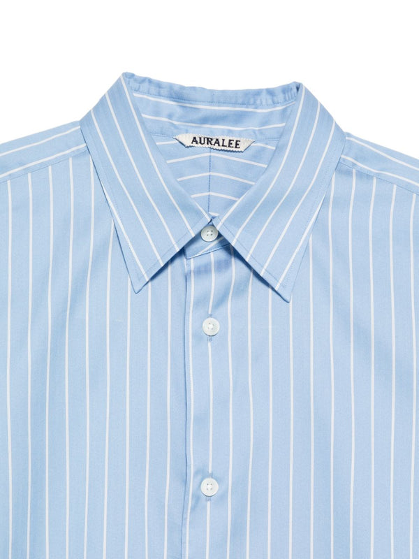 AURALEE Shirts Clear Blue