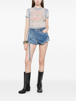 Diesel floral print cotton t-shirt