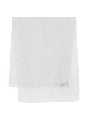 Emporio Armani Scarfs Light Grey