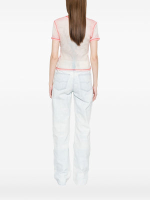 Diesel T-shirts and Polos Red