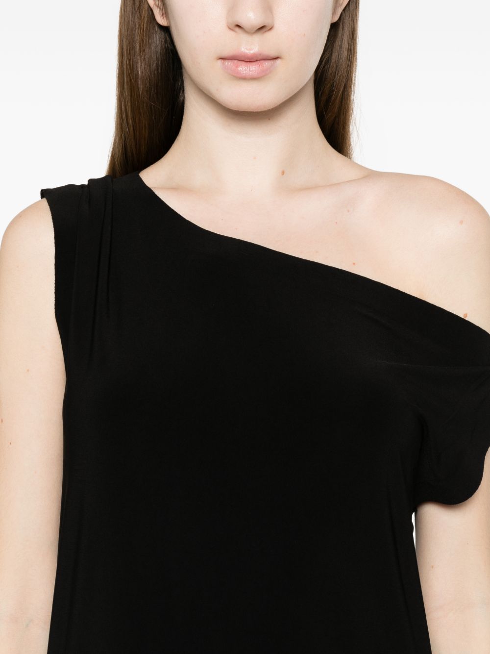 Norma Kamali Side slit long dress