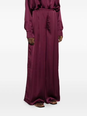 Norma Kamali Trousers Purple