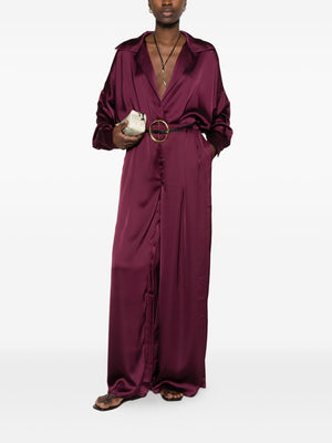 Norma Kamali Trousers Purple