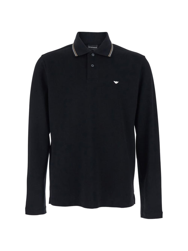 Emporio Armani T-shirts and Polos Black