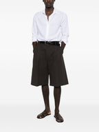 Emporio Armani Linen blend shirt