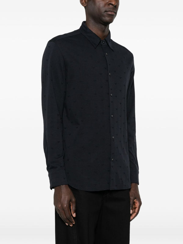 Emporio Armani Shirts Blue