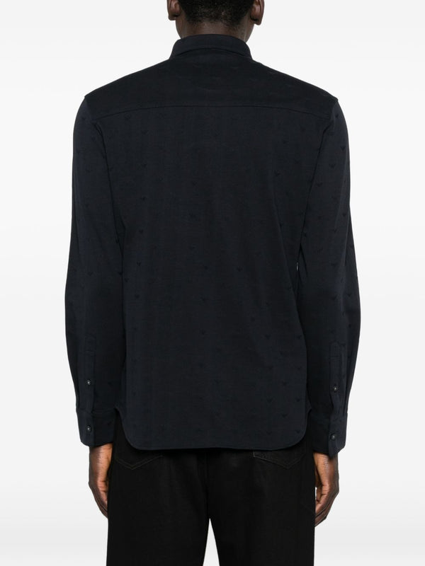 Emporio Armani Shirts Blue
