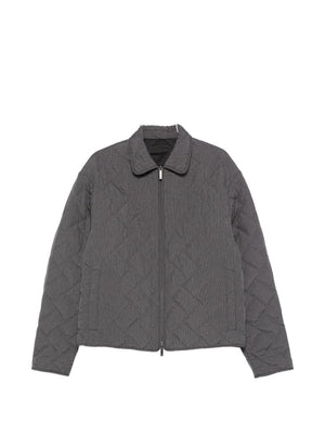 Emporio Armani Coats Grey