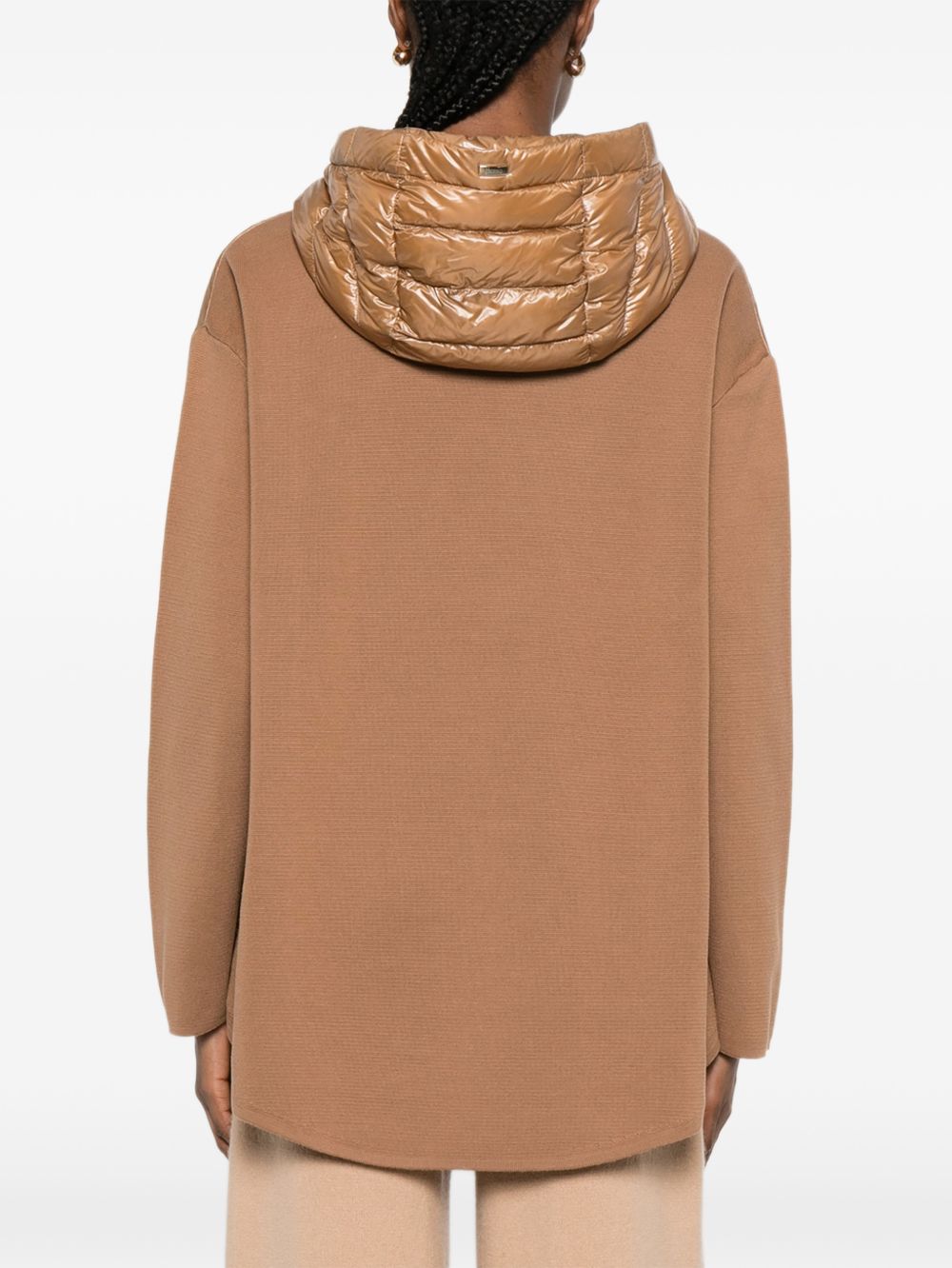 Herno Cotton and nylon down jacket