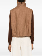 Herno Nylon zipped vest