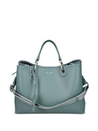 Emporio Armani Medium Myea Shopper Bag With Deer Print