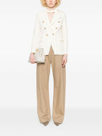 Circolo 1901 Cotton double-breasted jacket