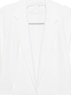Norma Kamali Oversized single-breasted blazer jacket