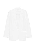 Norma Kamali Oversized single-breasted blazer jacket