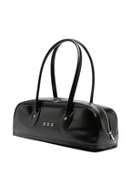 Comme Comme Black Bowler Shoulder Bag
