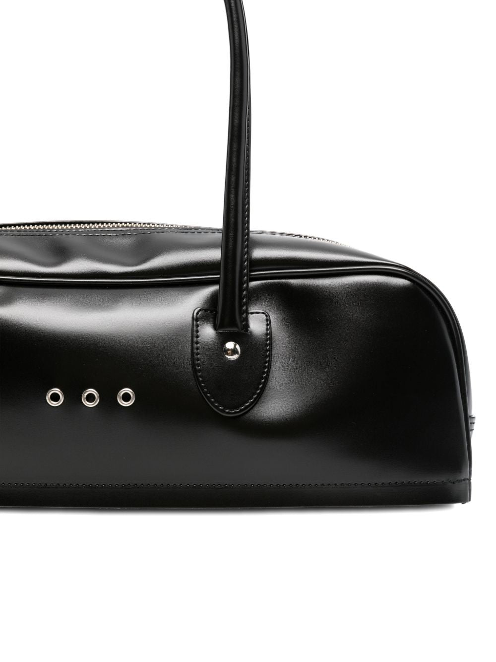 Comme Comme Black Bowler Shoulder Bag