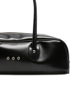 Comme Comme Black Bowler Shoulder Bag