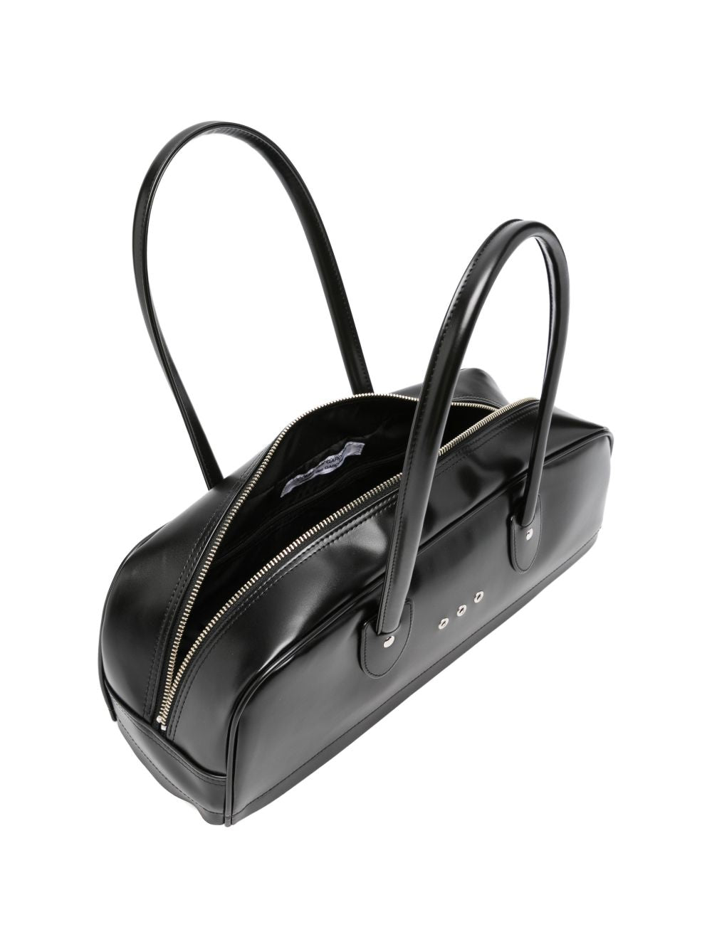 Comme Comme Black Bowler Shoulder Bag