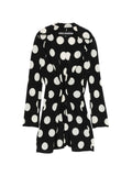 Junya Watanabe Dotted single-breasted jacket