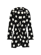 Junya Watanabe Dotted single-breasted jacket