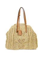 Ermanno Scervino Rafia tote bag