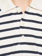 Junya Watanabe Striped cotton polo shirt