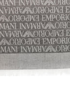 Emporio Armani Allover logo stole