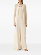 Fabiana Filippi Crochet long cardigan