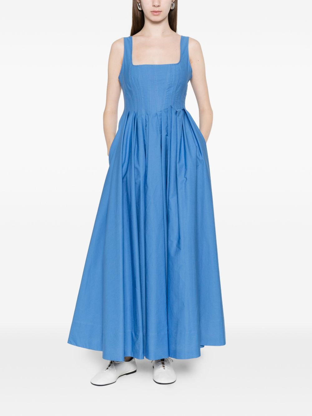 Sportmax Cotton long dress