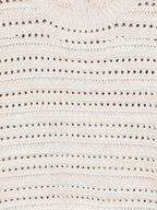 Emporio Armani Cotton open-knit cardigan