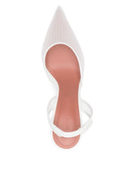 Amina Muaddi Holli slingback pumps