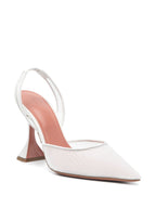Amina Muaddi Holli slingback pumps