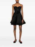 Zimmermann Luna linen and silk mini dress