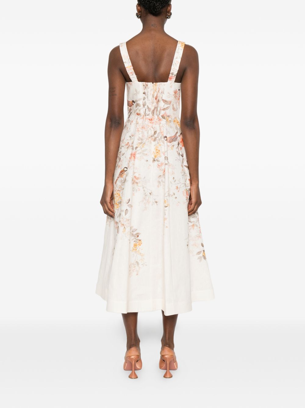 Zimmermann Luna linen picnic dress