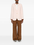 Forte Forte Linen single-breasted jacket